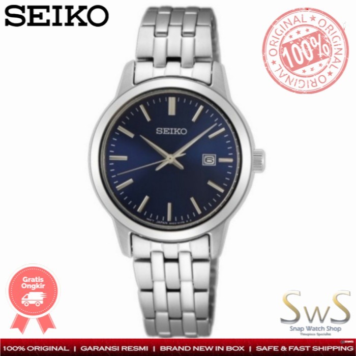 Seiko SUR407 P1 SUR407P1 Original Jam Tangan Wanita