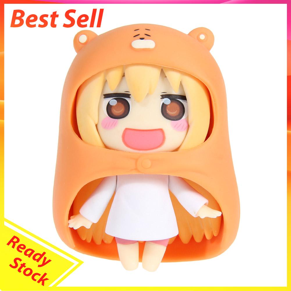 Action Figure Anime Himouto Umaru-Chan Doma Umaru 10cm / 4 &quot;Nendoroid Bahan Pvc