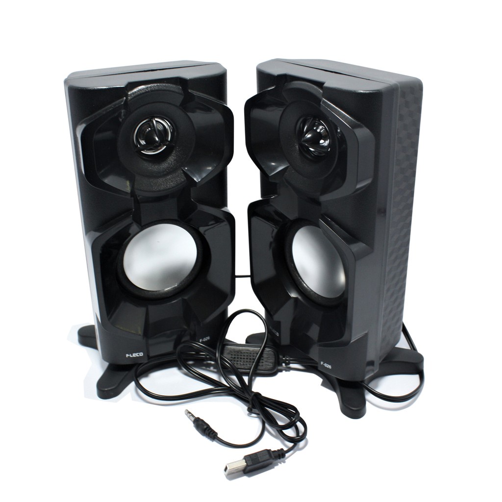 FLECO F-026 SPEAKER MINI MEGA BASS | PC KOMPUTER | HP | TV | XTRA POWER SOUND ~ FMS