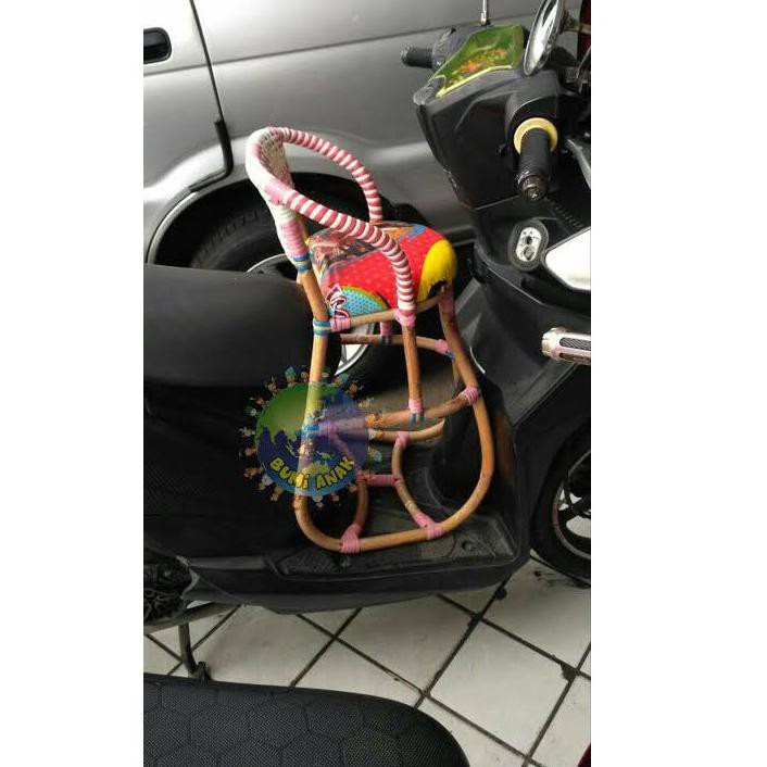 Fd5Code Kursi Rotan Boncengan Anak MOTOR MATIK dan MOTOR BEBEK Kwalitas Super(promo)A2S9