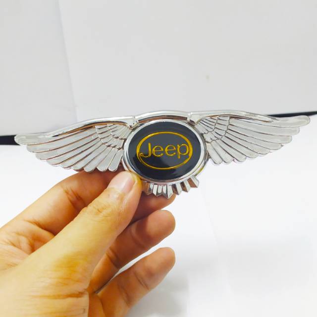 Emblem Jeep Sayap Chrome