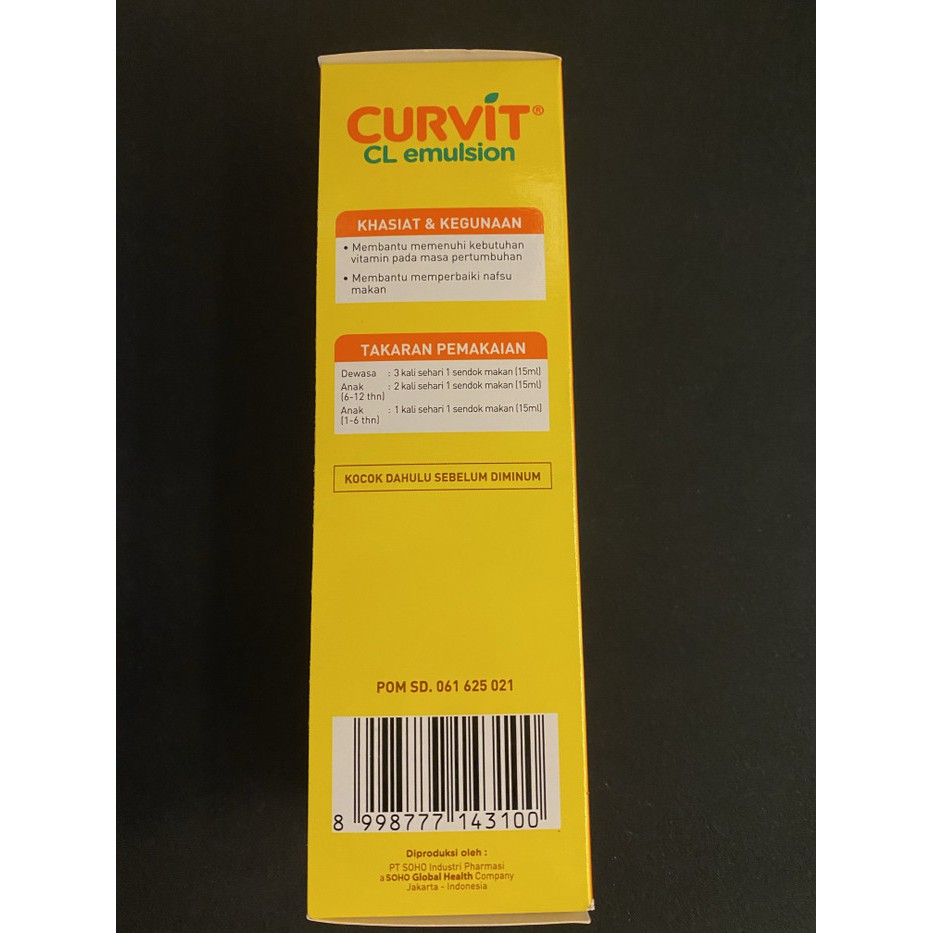 Curvit CL Emulsion 175 ml