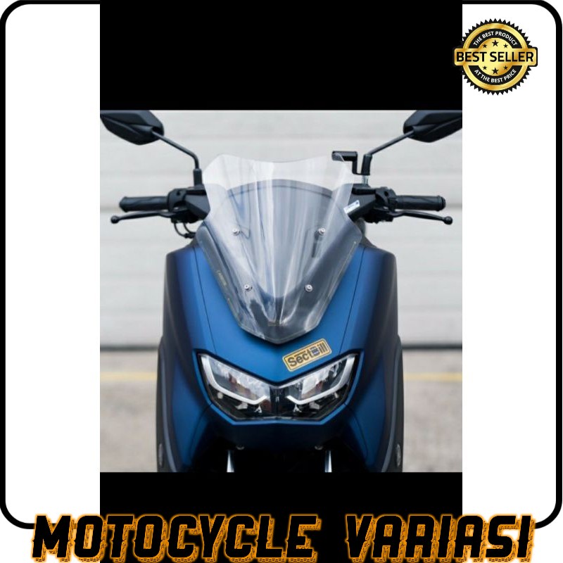 visor Nmax Windshield Vector Carbon Original Sectbill Yamaha New Nmax 2020-Clear