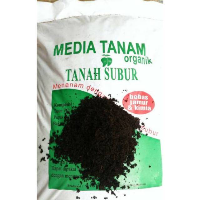 Media tanam tanah subur kemasan repacking 1 kg / media tanam tanah subur / media tanam tanaman hias