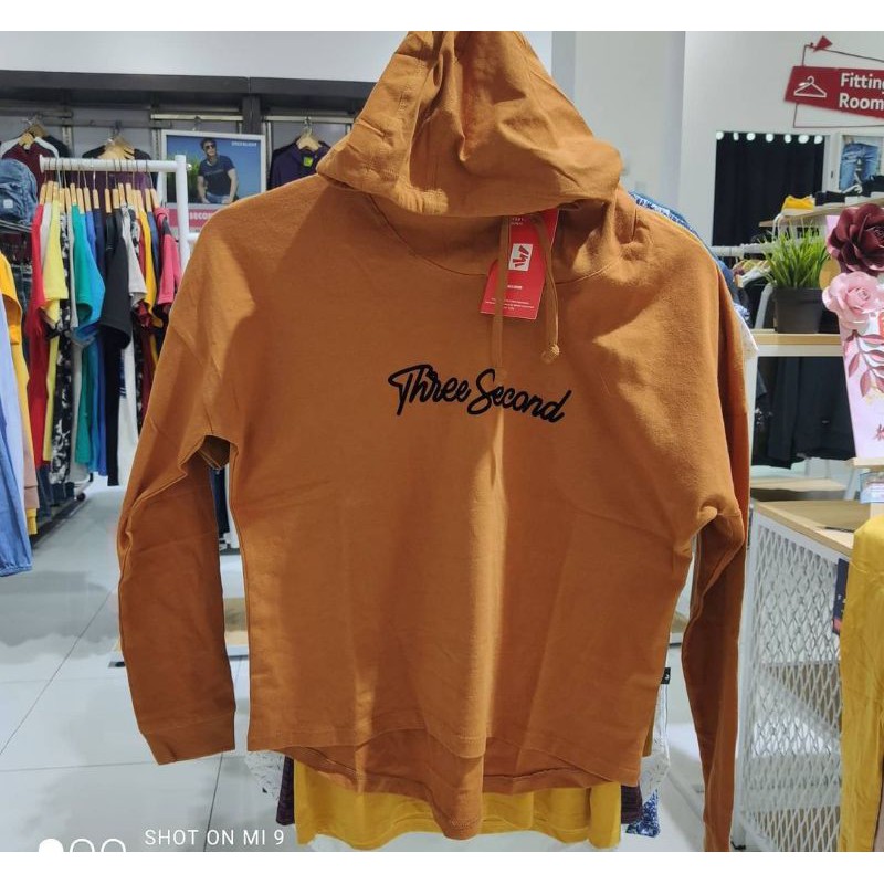 Jaket Hoodie 3SECOND Wanita Original