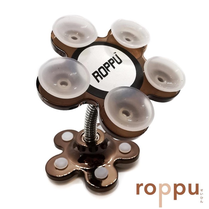 Roppu bracket stand phone 360 degree rotatable metal flower