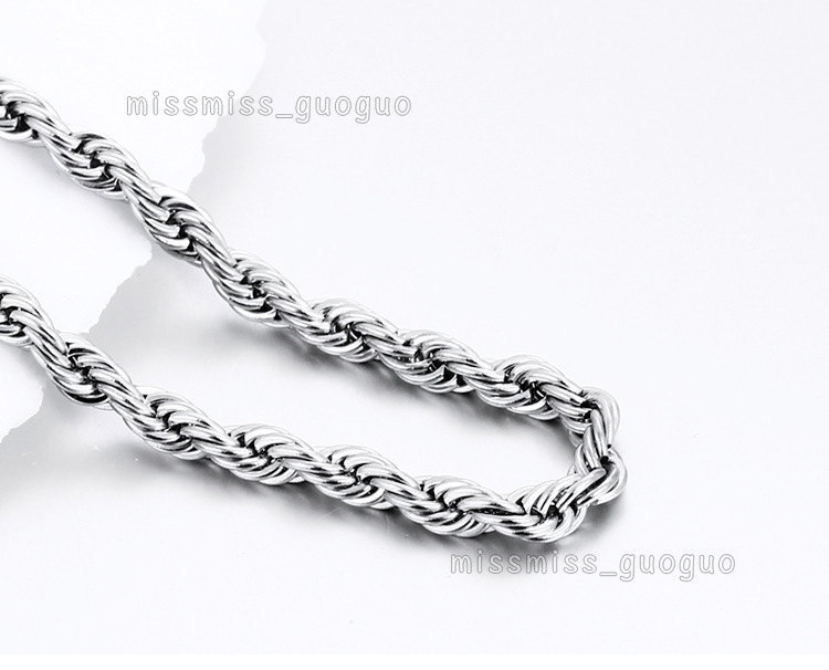 Kalung Rantai Klavikula Bahan Stainless Steel Titanium Gaya Korea Jepang Untuk Pria Dan Wanita