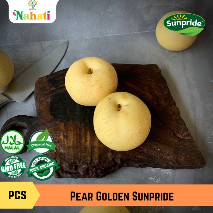 Jual Pear Golden Pir Golden Sunpride Manis Dan Segar Shopee Indonesia 