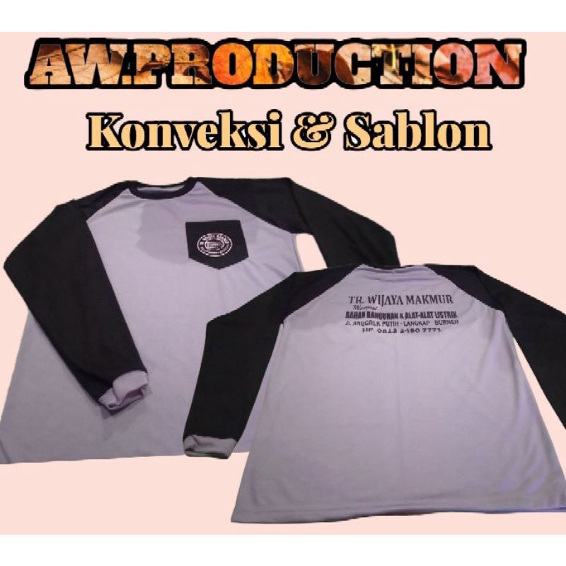 KAOS TOKO BANGUNAN / KAOS PROMOSI/ BAHAN KAIN BTM