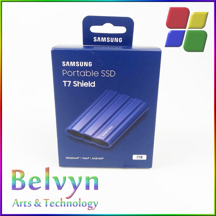 Samsung Portable SSD T7 Shield 1TB USB 3.2 Type C External HDD Hardisk