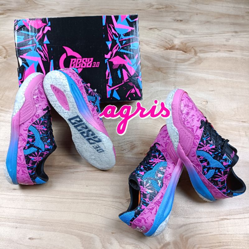 SEPATU FUTSAL ORTUSEIGHT JOGOSALA CRUSHER BBS SE MAGENTA/VORTEX BLUE/BLACK