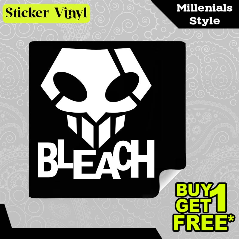 

Stiker Sticker Anime Bleach Logo Kartun Animasi Jepang Gambar Unik Aesthetic Bahan Vinyl Satuan Anti Air