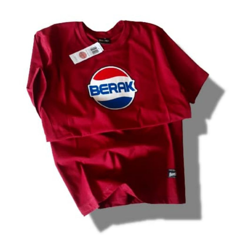 KAOS BERAK T-SHIRT KAOS DISTRO BERAK| KAOS PRIA KEKINIAN ~ BAJU BERAK Distro | KAOS BM ORI