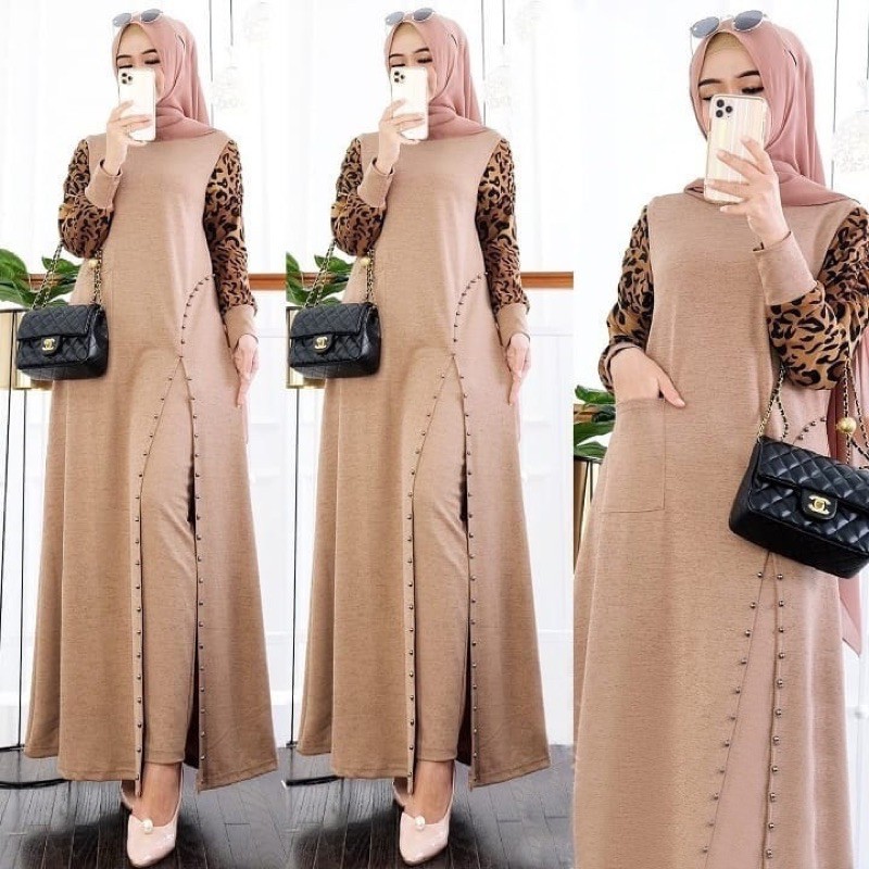 ZR- hanna long set / Set Gamis murah / Maxi Set terbaru