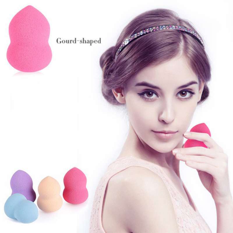 [COD] Spons Beauty Blender dengan Bahan Chewy dan Mudah Menyerap Liquid dan Gampang Dibersihkan - Warna Random