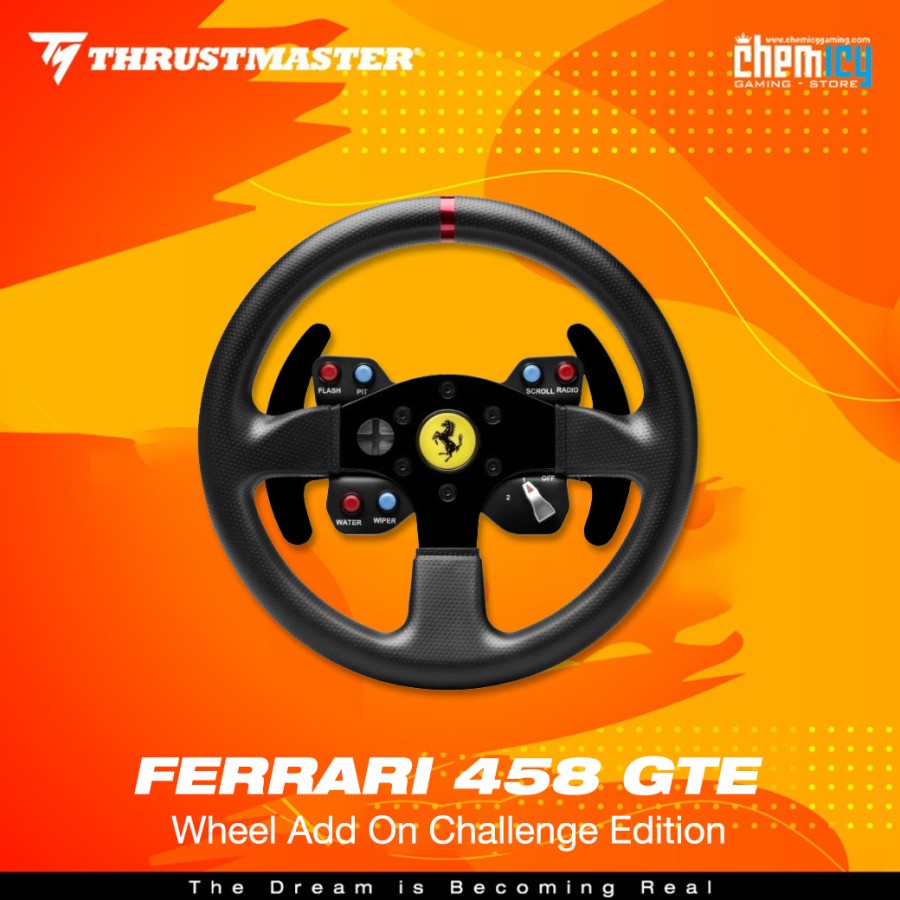 Thrustmaster Ferrari 458 GTE Wheel Add On Challenge Edition