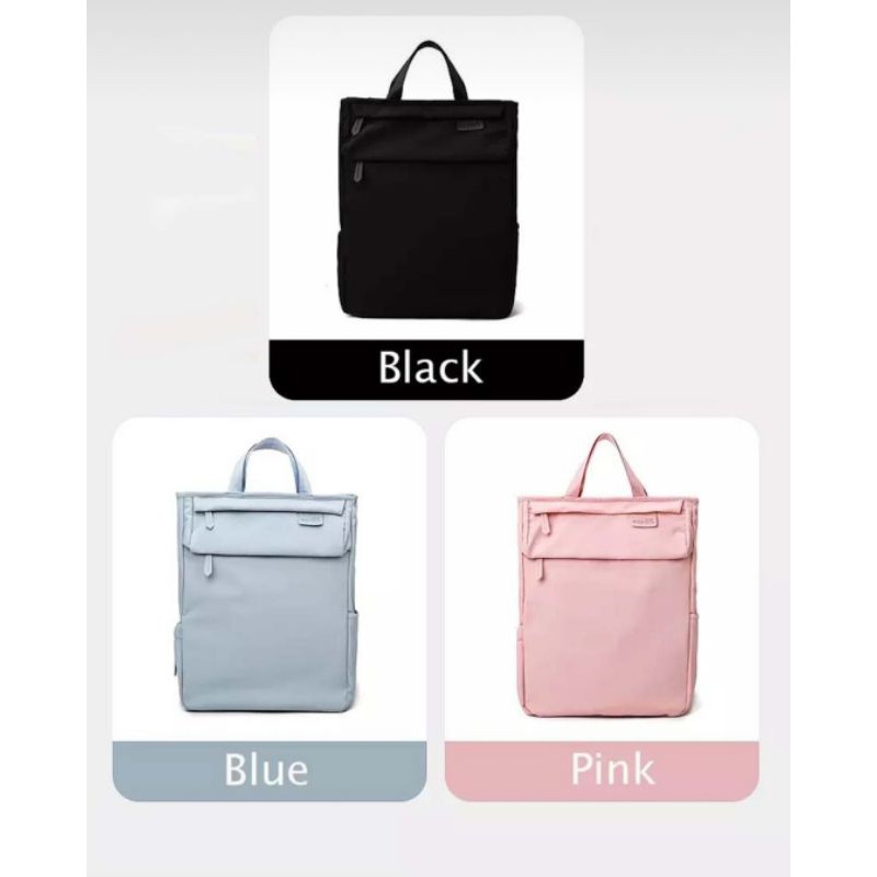 Bakullaptopbag Tas Laptop Backpack Large Compartement 14 - 15.6 inch blue No tag label