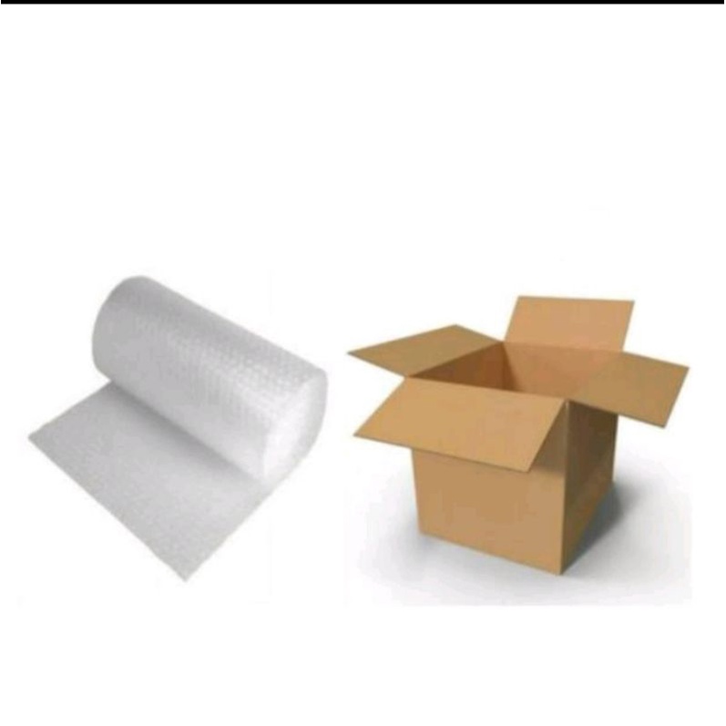 

PACKING TAMBAHAN BUBBLE WARP atau DUS BOX