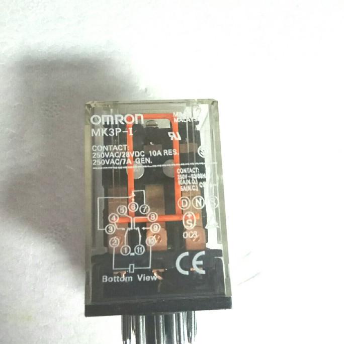 Relay MK3P 220vac+socket Omron