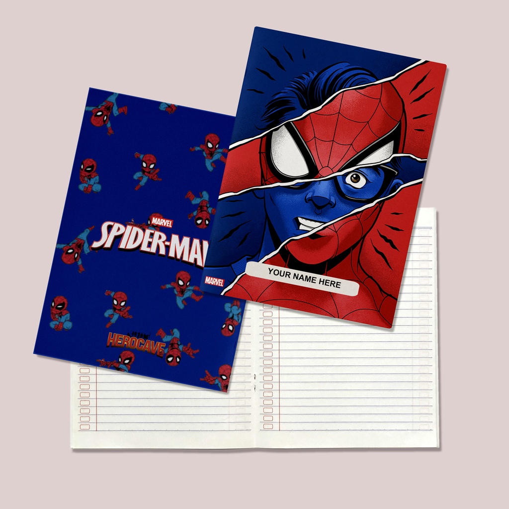 

Buku Tulis Sidu Motif Hero Spiderman Blue /Buku Tulis Anak Sekolah/Bisa Custom/Premium Full Color