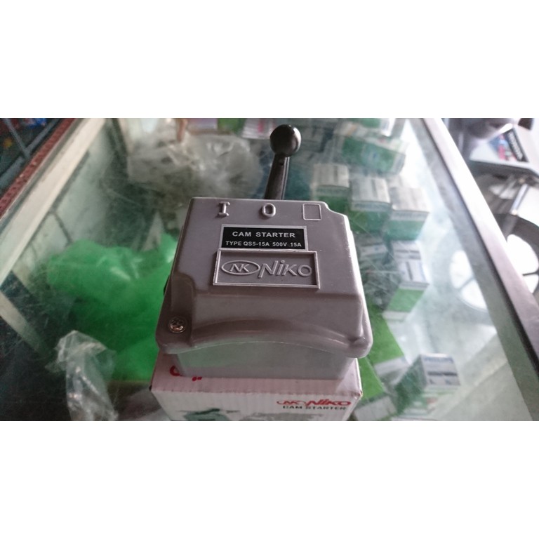 CAM STARTER QS5-15A / SAKLAR GENSET/ TUAS GENSET (I-0) NIKO AWET