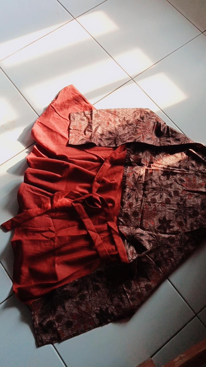 Atasan Batik Wanita Floral Polos 0831