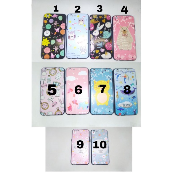Softcase Fuze For Hp Oppo F3 - SoftCase Karakter Motif Timbul Oppo F3