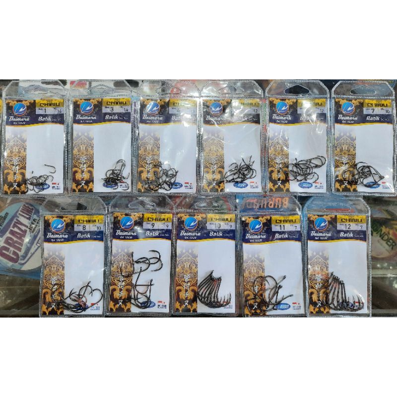Mata Kail Pancing Ikan Daimaru Batik 1053