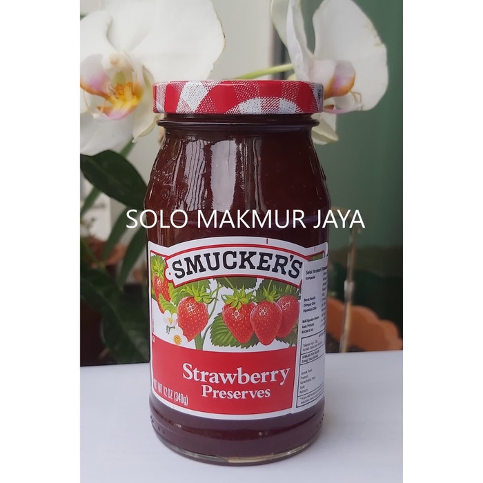 

SELAI- SMUCKER'S SMUCKERS STRAWBERRY PRESERVE SELAI USA 340 G -SELAI.