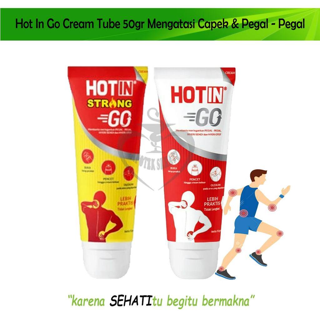 Hot in Cream Go Tube Krim Nyeri Otot Sendi Keseleo