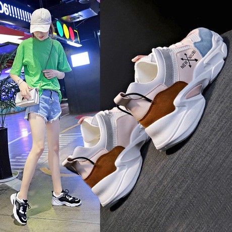 New Niubi Korea Fashion Sepatu Impor Jogging Shopee Indonesia