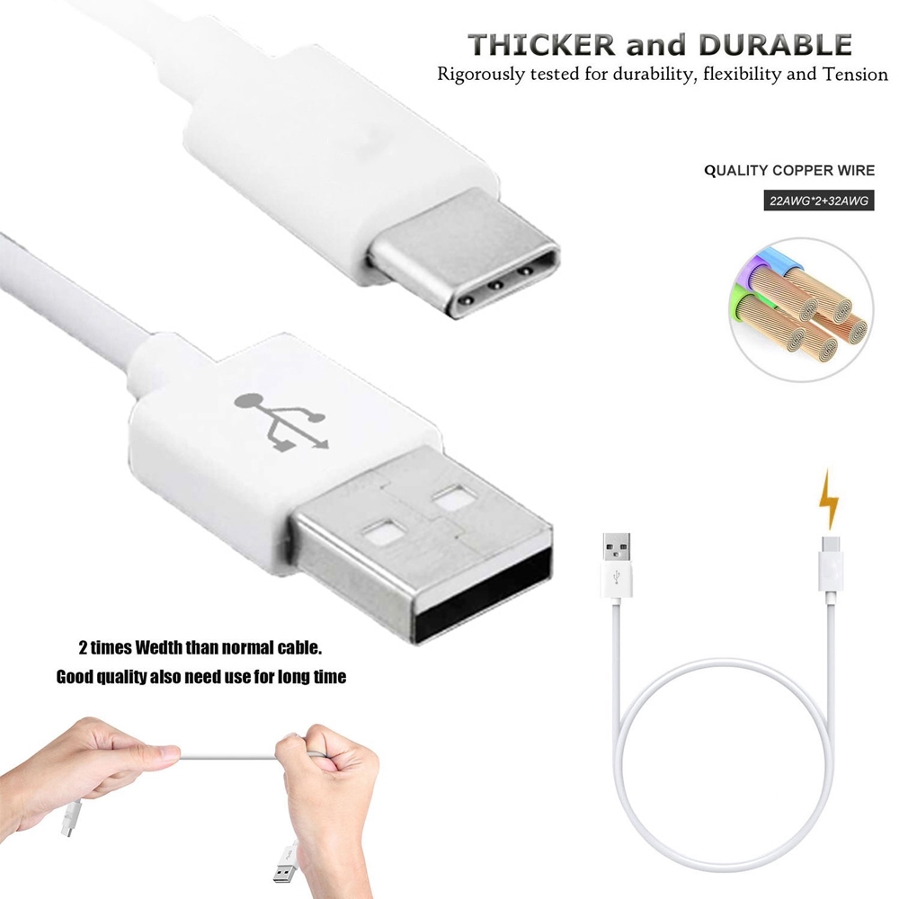 Kabel data Tipe-C Kabel data pengisian cepat Kabel Pengisian Tipe-C Kabel data 3m Tipe-C Kabel data Huawei Kabel pengisian USB Kabel data tambahan