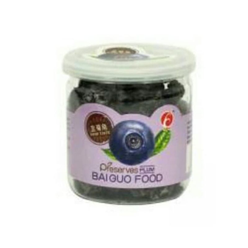 

BAIGUO FOOD MANISAN BUAH PLUM RASA BLUBERRY MADU 220 GRAM