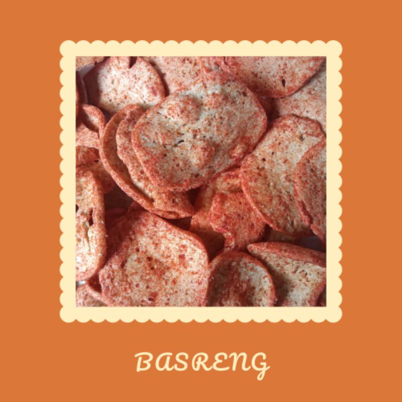 

Basreng pedas 150gram