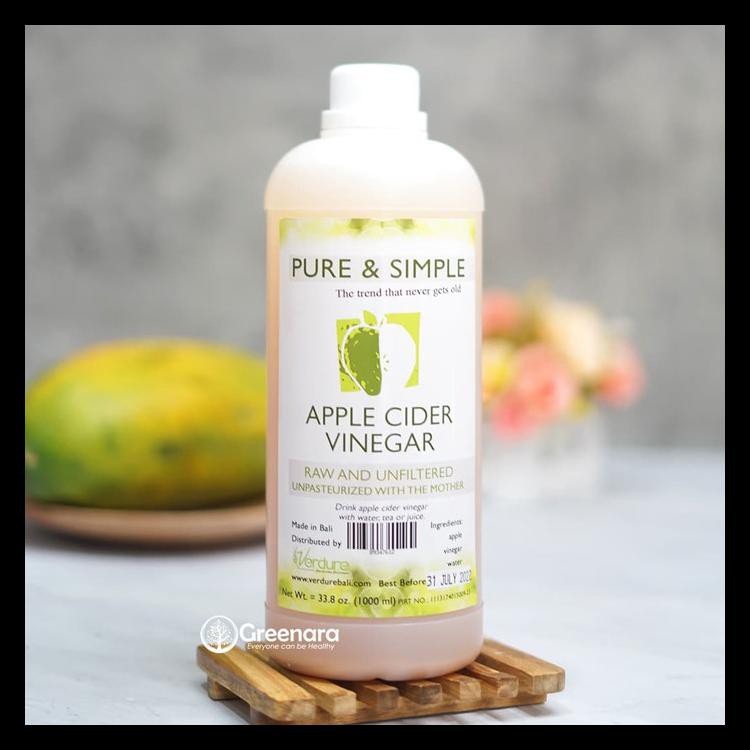 

Promo Verdure Apple Cider Vinegar / Cuka Apel 1 L