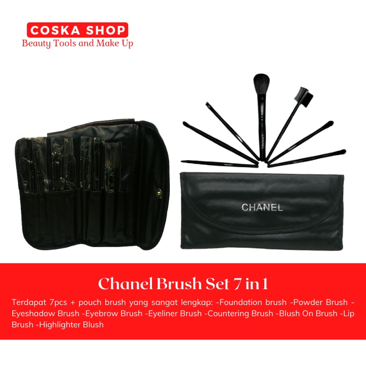chanel brush set make up