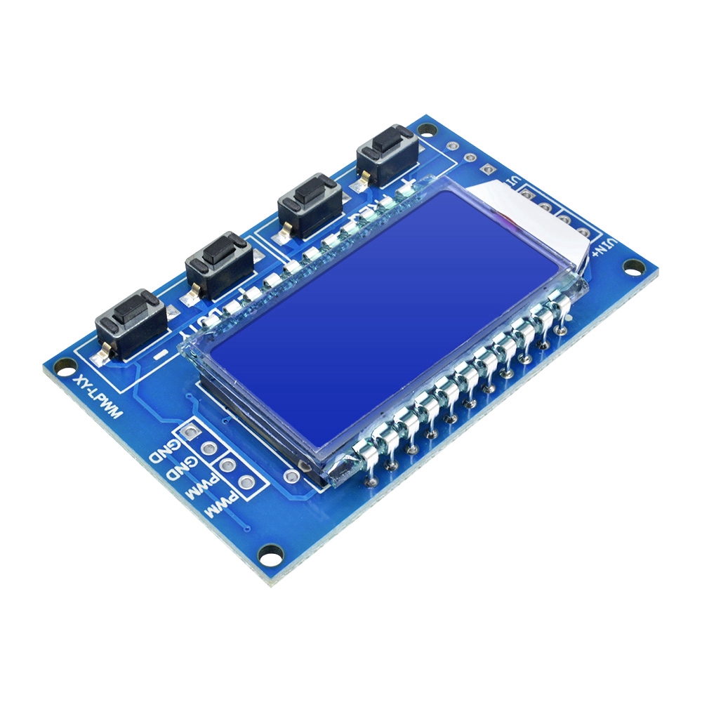 Modul Generator Sinyal Pulse Frequency Duty Adjustable Dengan Display Lcd Pwm