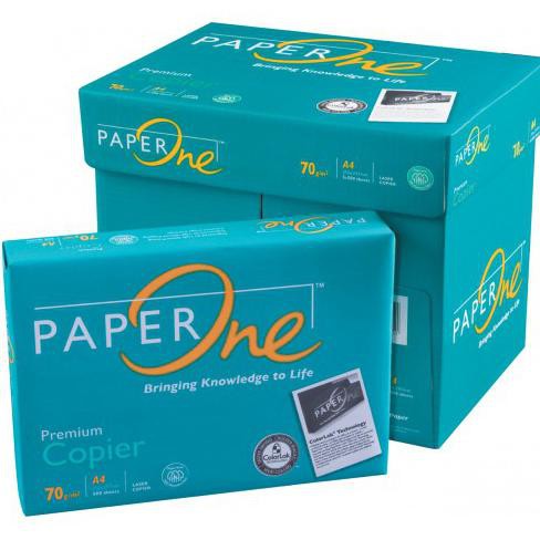 

PAPER ONE KERTAS HVS 70GR A4 F4 QUARTO/ KERTAS FOTOCOPY / KERTAS PRINT / 70 A4 / 70 FOLIO / QTO