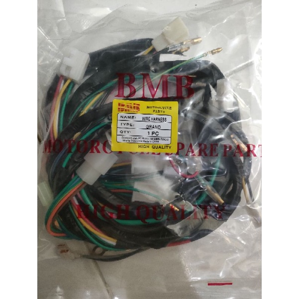 KABEL BODY SET PNP GRAND BMB