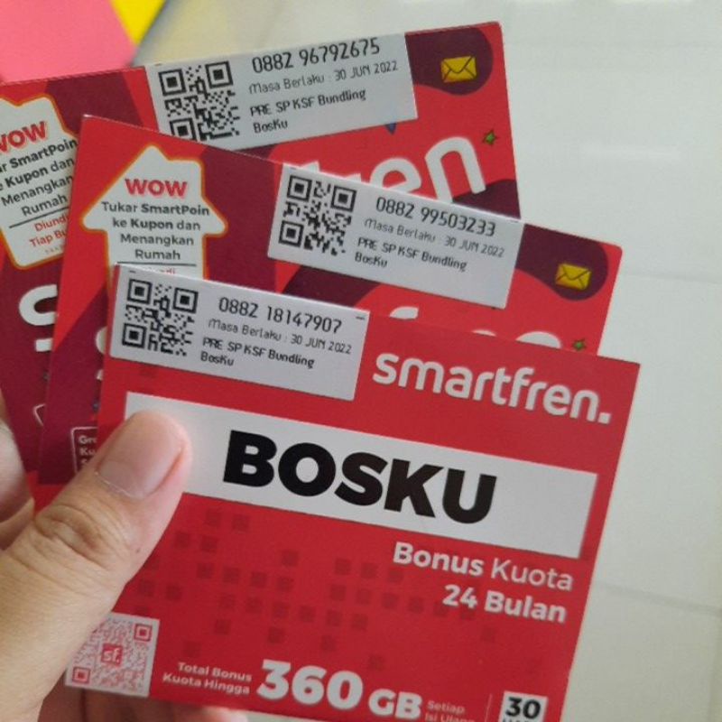 kartu perdana smartfren bosku