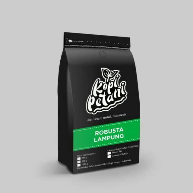 

Kopi Robusta Lampung 200 gr