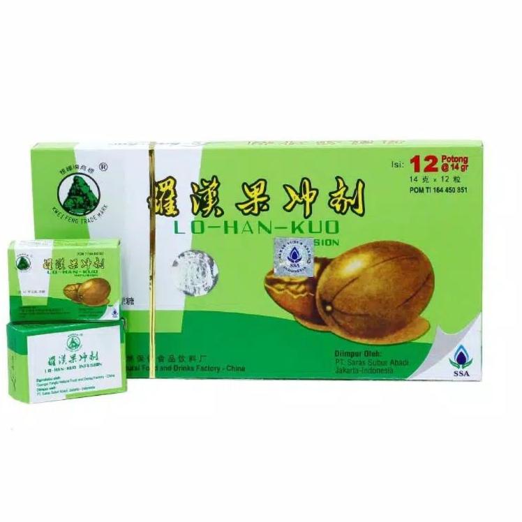 

ZYD ➠Q LO HAN KUO 220gr INFUSION // Obat Herbal China Pereda Panas Dalam ➠➶