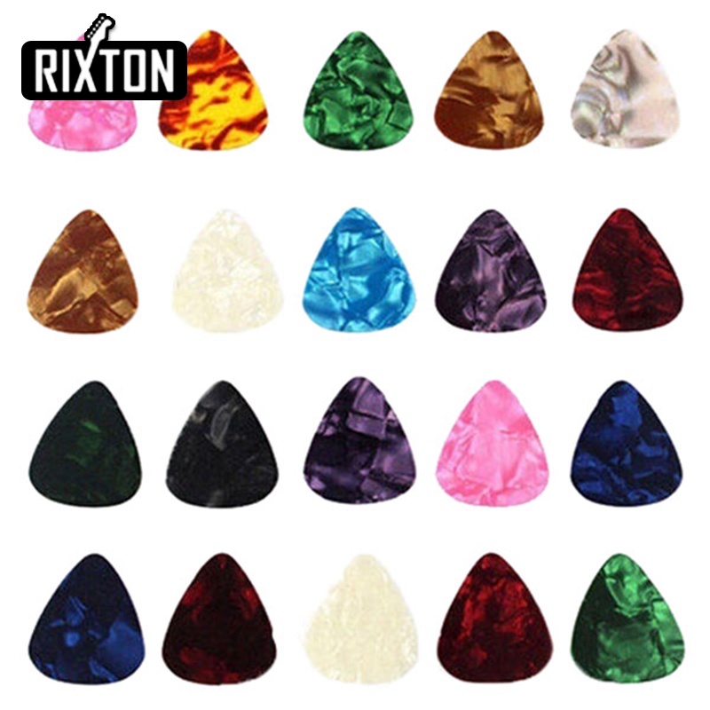 Rixton - Pick Gitar (Acak) Plectrum Mediator Selulo