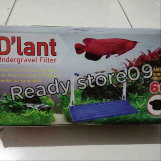 Filter Undergravel D'lant aquarium aquascape 60cm under gravel