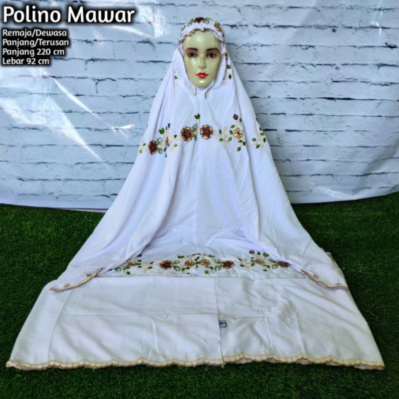 MUKENA TERUSAN POLINO BORDIR