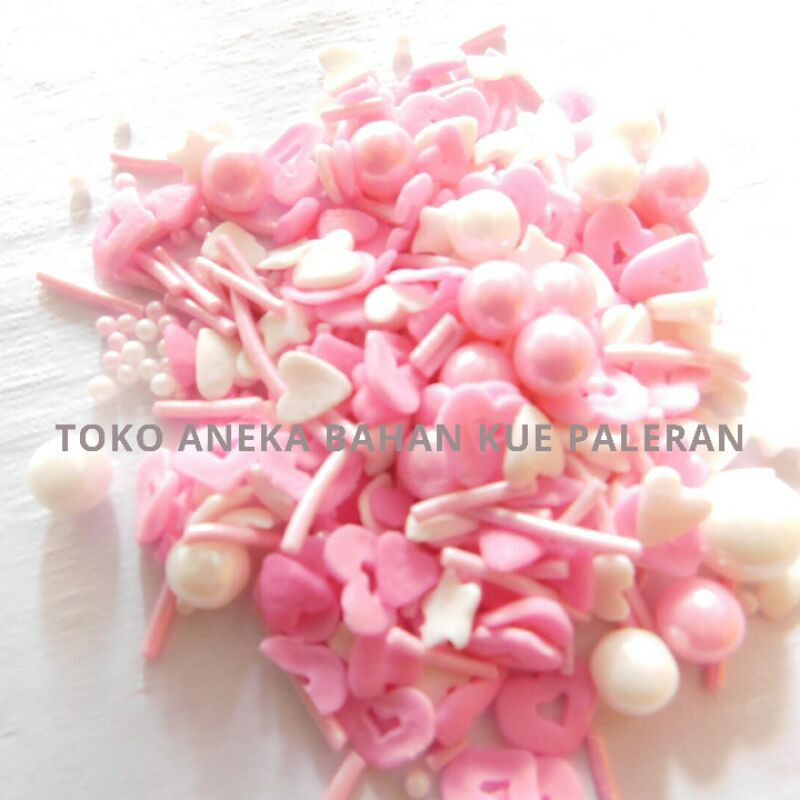 

edible springkle hiasan cupcake
