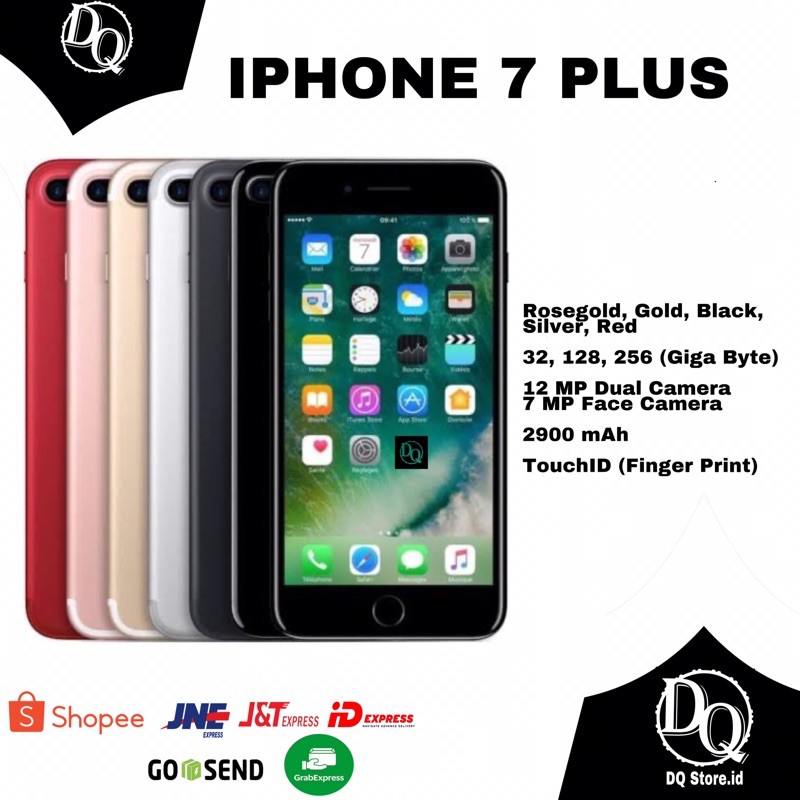 Iphone 7 plus / 7+ 128GB Fullset Original Like New