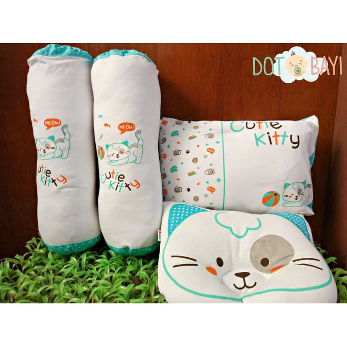 Bantal Guling Bayi - Bantal Peyang Bayi - Bantal Karakter Bayi Kiddy