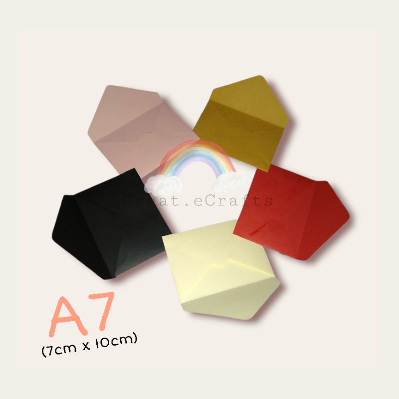 

Amplop A7 || 7cmx10cm || 80gr || Amplop murah || Amplop warna || Amplop aesthetic || Amplop vintage || Amplop angpao || Amplop lebaran || Amplop kondangan