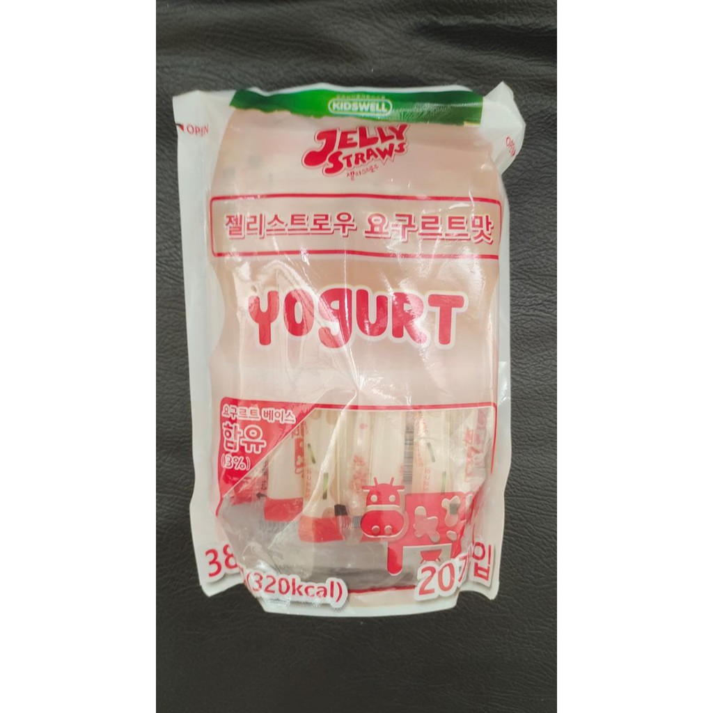 Yogurt yoghurt Jelly Straw Korea isi 20